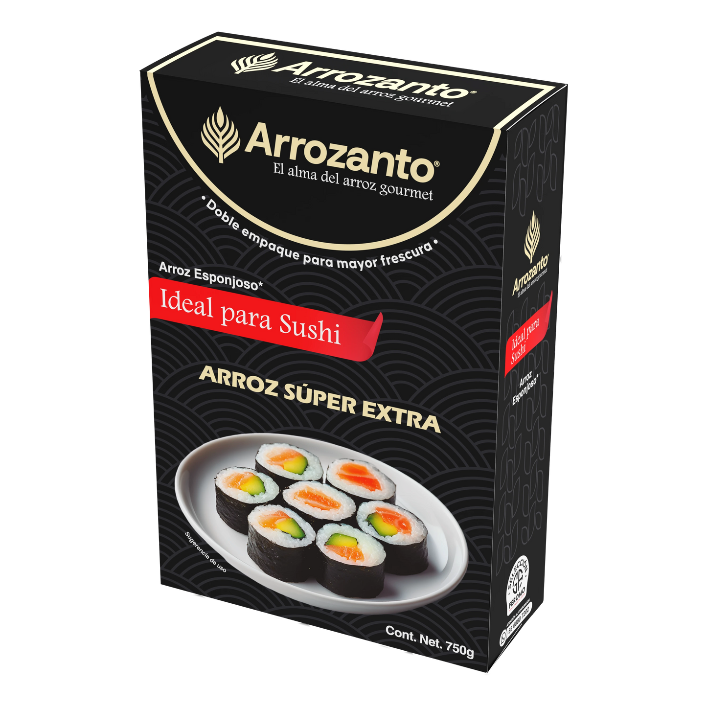 Arroz Súper Extra, Esponjoso, Ideal para Sushi, Arrozanto