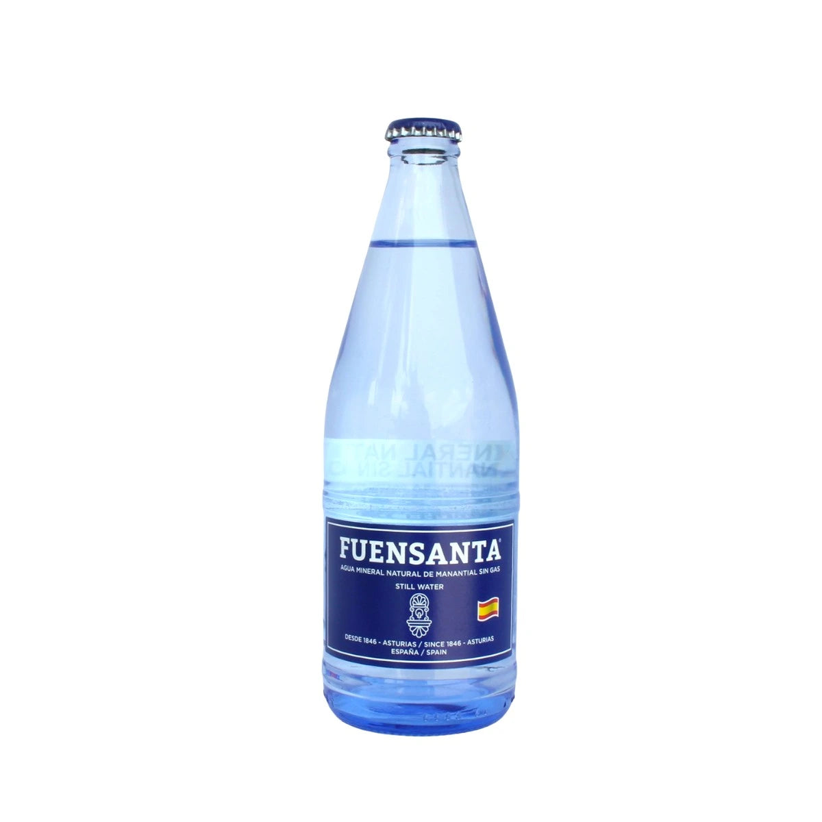 Agua Mineral Sin Gas Vidrio, 500 ml