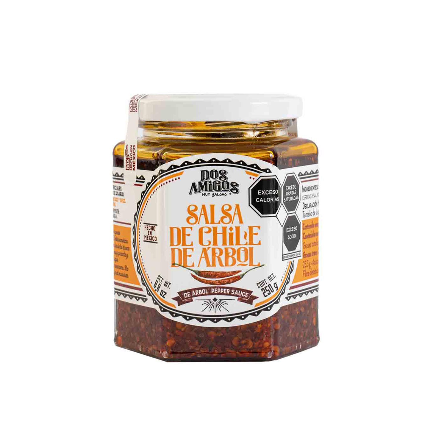 Salsa de Chile de Arbol, 250g
