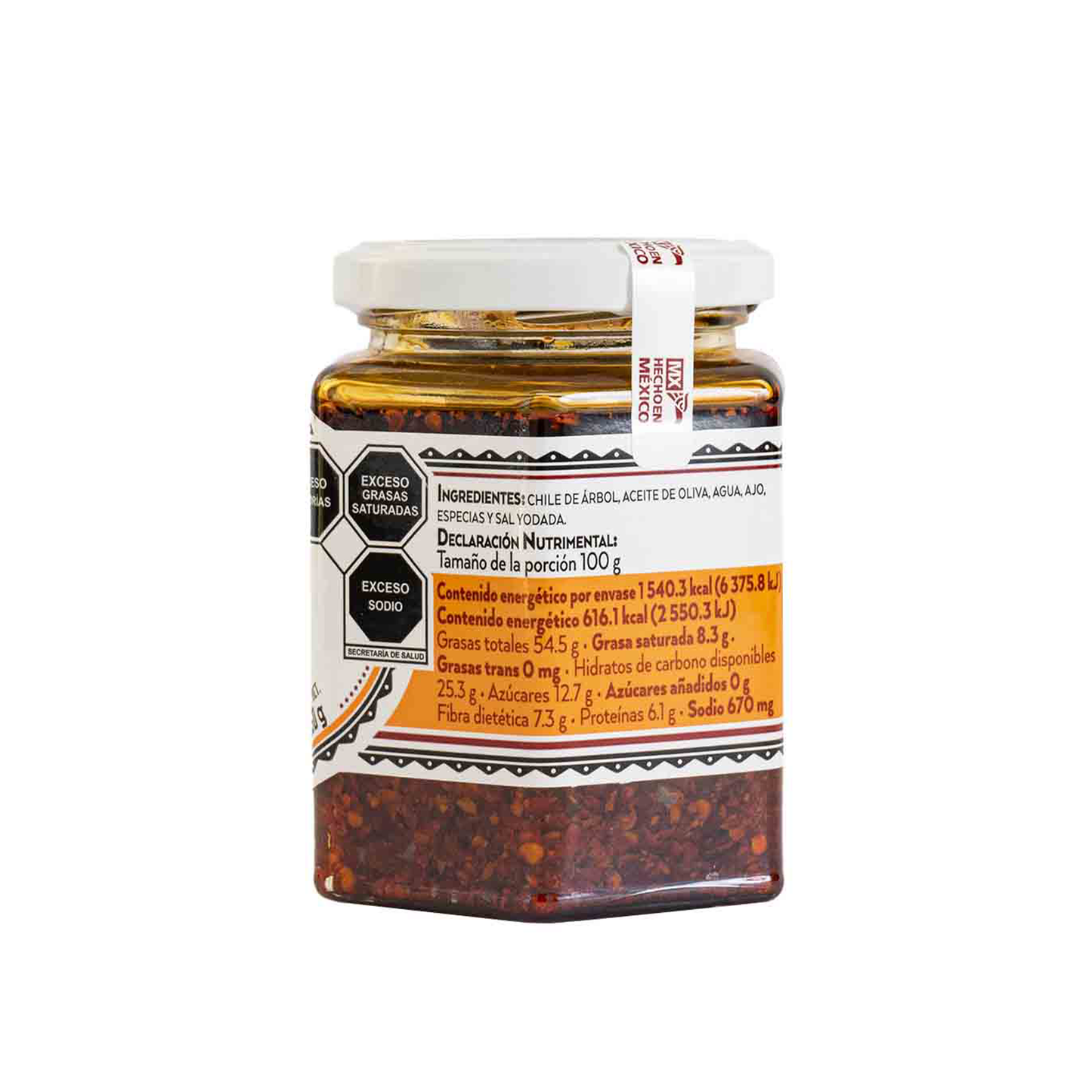 Salsa de Chile de Arbol, 250g
