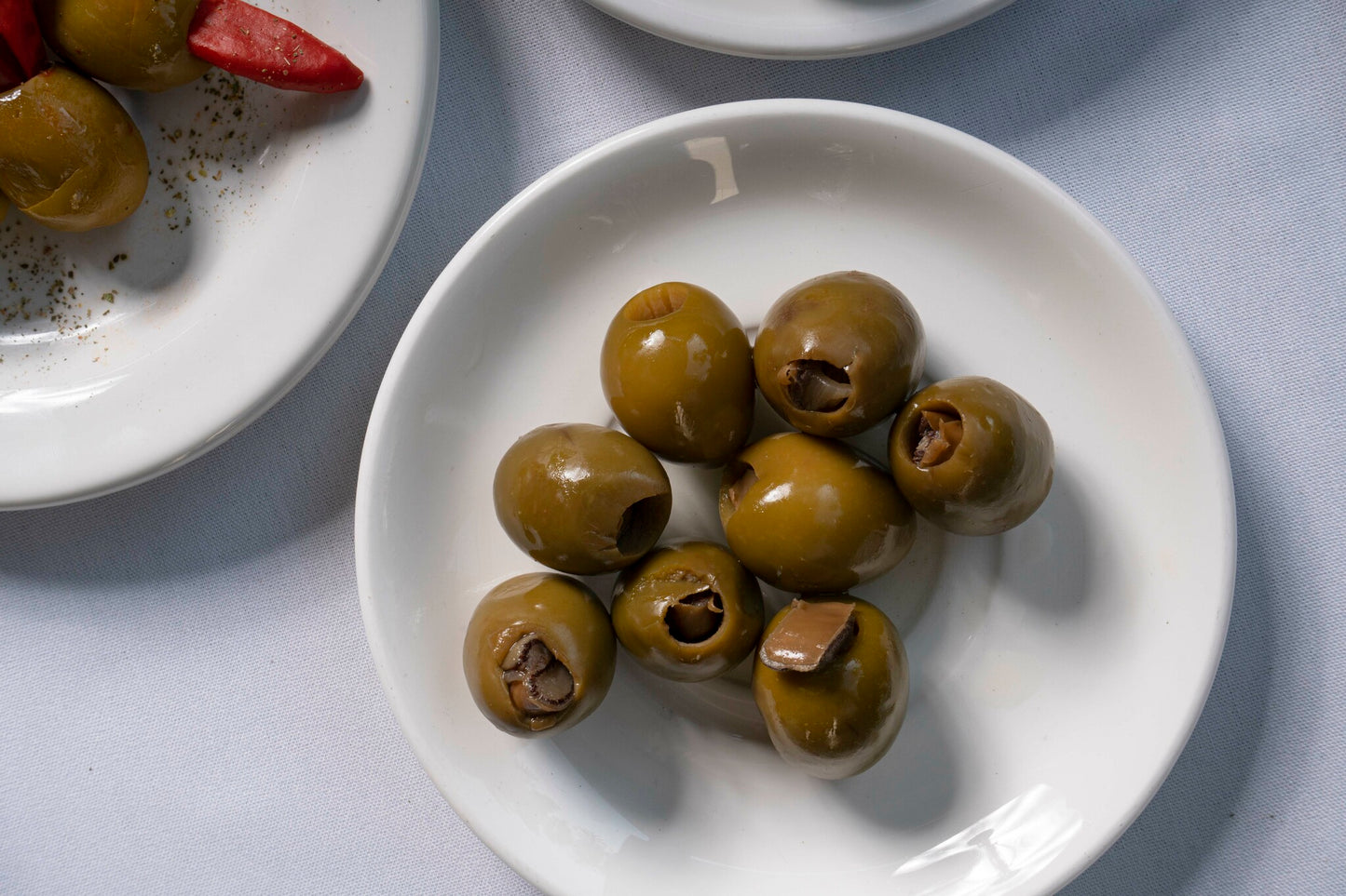 Aceituna Verde Gordal Rellena de Ajo, 300g