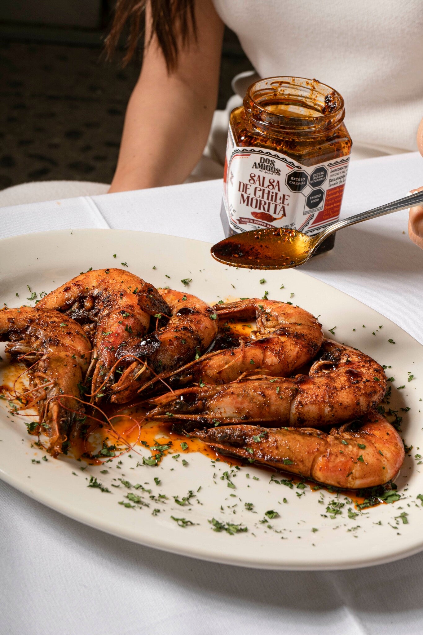 Caja de Salsa Chile Morita, 250g, 12 pzs