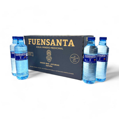 Caja de Agua Mineral Sin Gas, PET, 500ml, 24 pzs