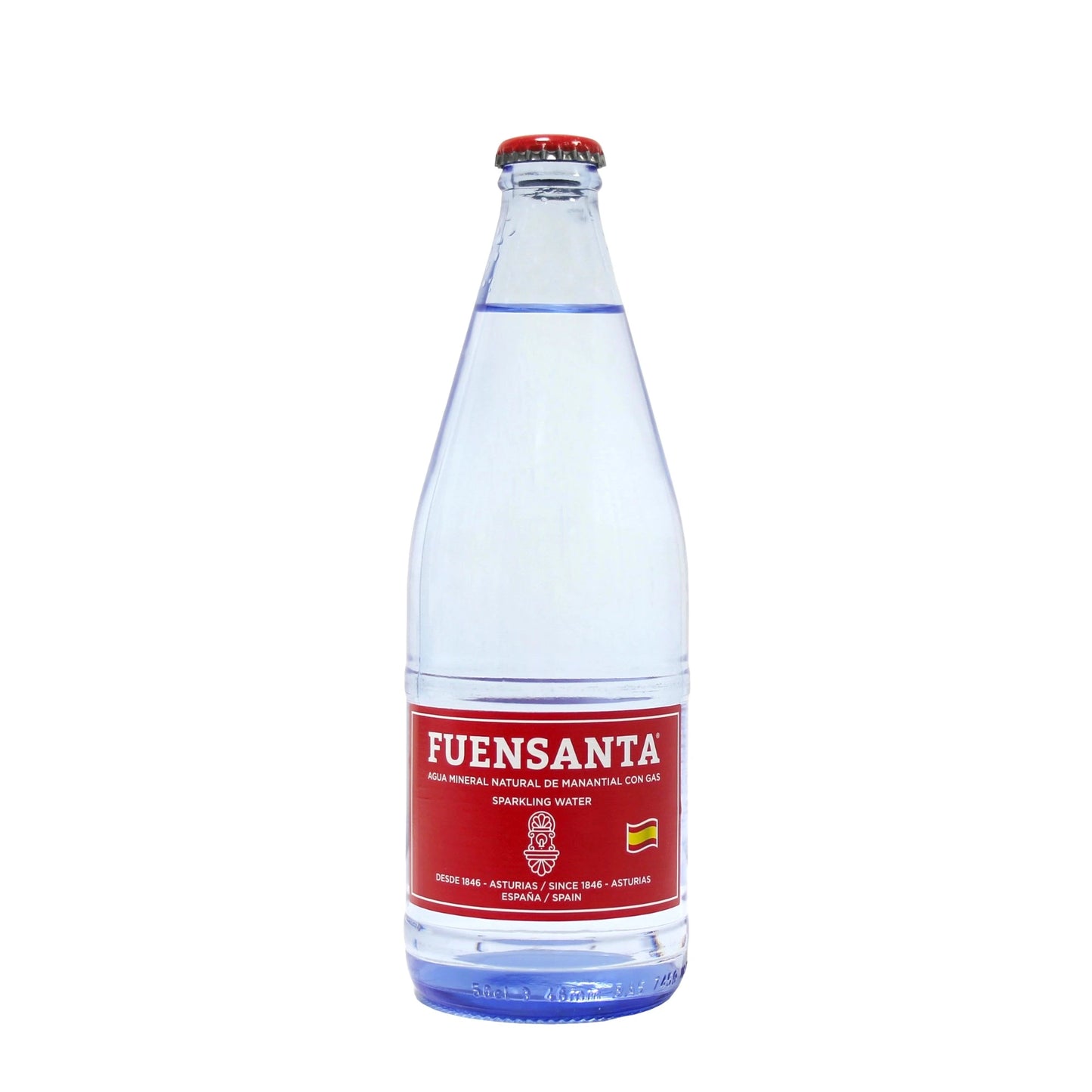 Agua Mineral Con Gas, Vidrio, 500ml
