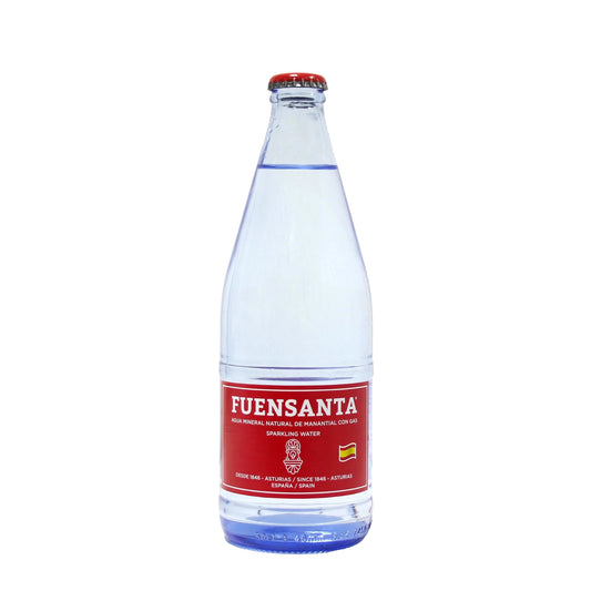 Agua Mineral Con Gas, Vidrio, 500ml