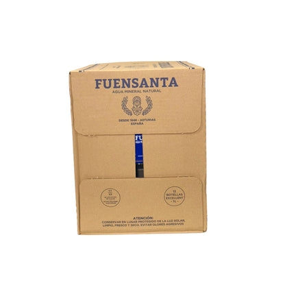 Caja de Agua Mineral Sin Gas, Excellent PET, 1 LT, 12 pzs