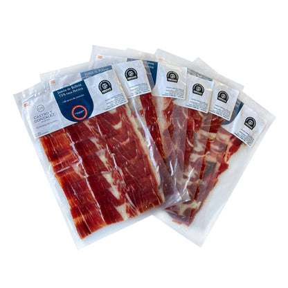 Jamón de Bellota 75% Ibérico, Paquete 70g, Castro & González