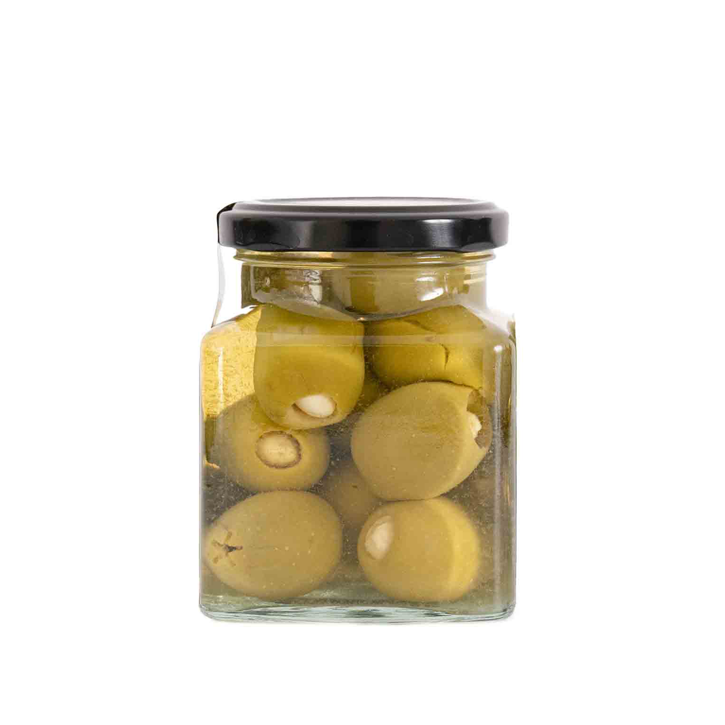 Aceituna Verde Gordal Rellena de Almendra, 300g