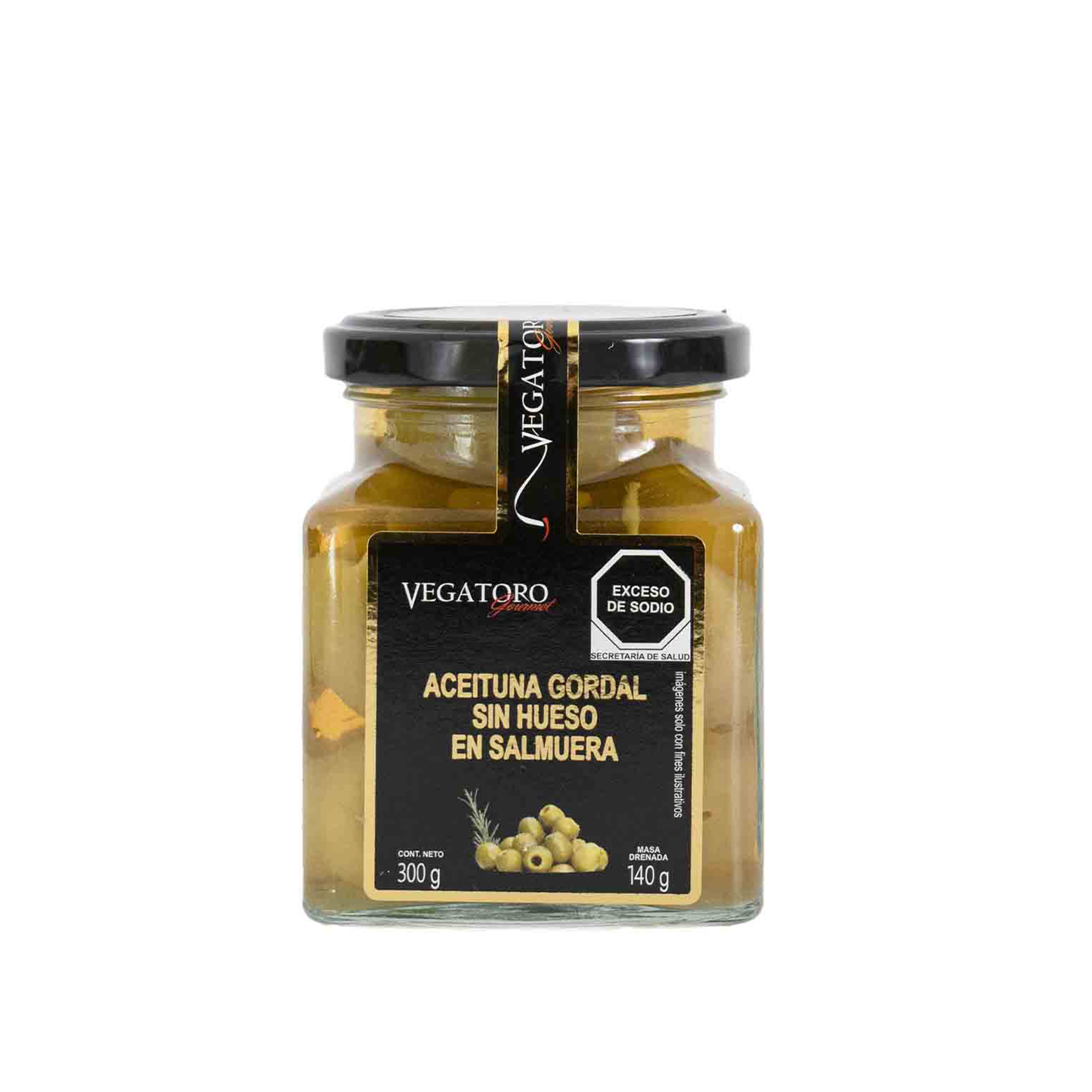 Aceituna Gordal Sin Hueso, 300g